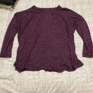 Calvin Klein purple long sleeve XL